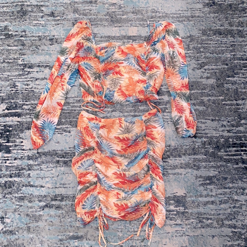 Fashion Nova-Floral Marching Set